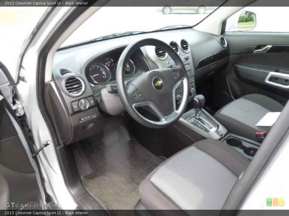 Black 2013 Chevrolet Captiva Sport Interiors