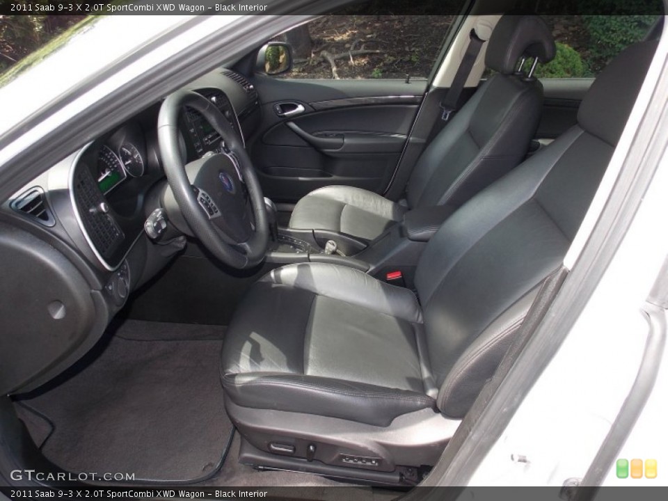 Black Interior Photo for the 2011 Saab 9-3 X 2.0T SportCombi XWD Wagon #84649385