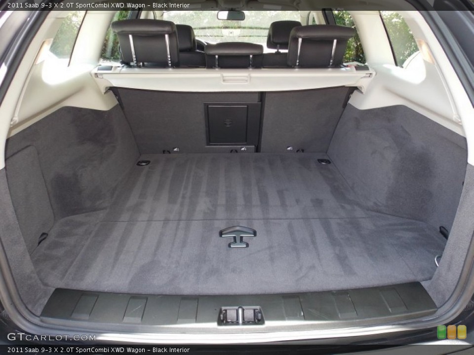 Black Interior Trunk for the 2011 Saab 9-3 X 2.0T SportCombi XWD Wagon #84649682