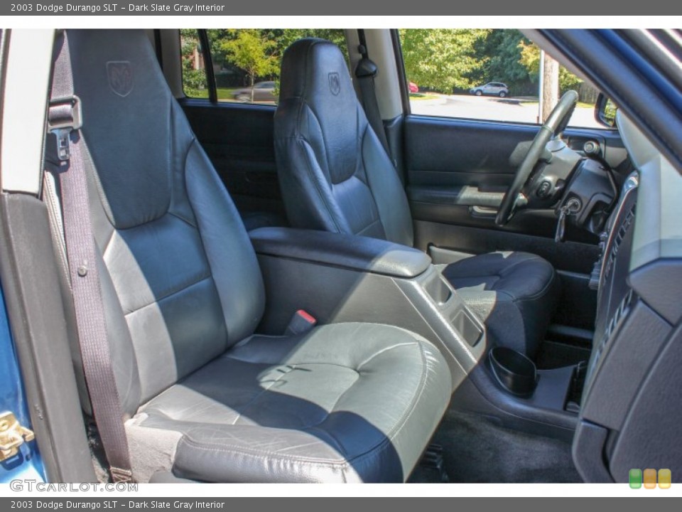 Dark Slate Gray Interior Front Seat for the 2003 Dodge Durango SLT #84650593