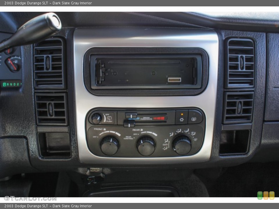 Dark Slate Gray Interior Controls for the 2003 Dodge Durango SLT #84650672