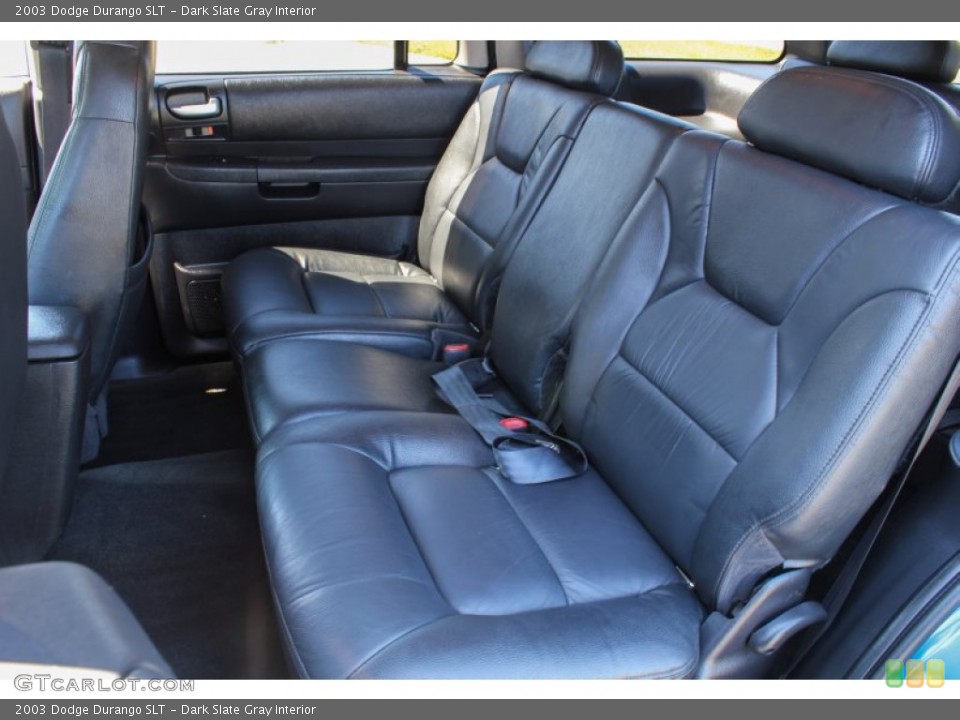 Dark Slate Gray Interior Rear Seat for the 2003 Dodge Durango SLT #84650774