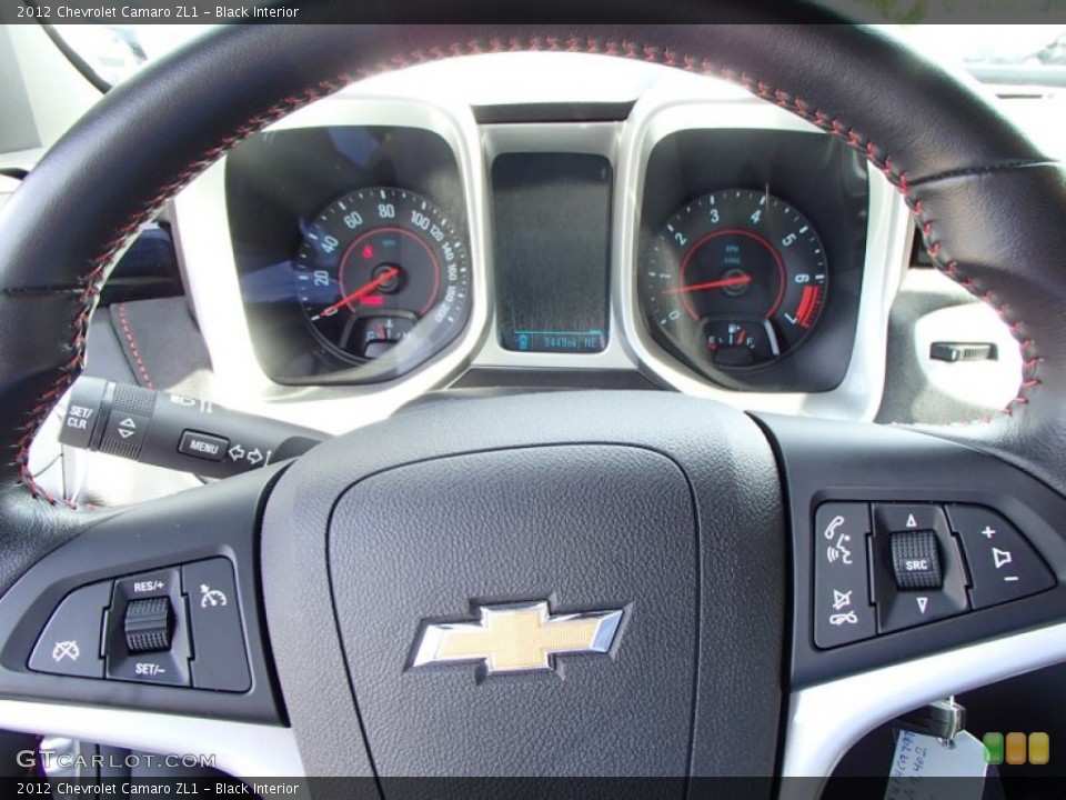 Black Interior Gauges for the 2012 Chevrolet Camaro ZL1 #84652106
