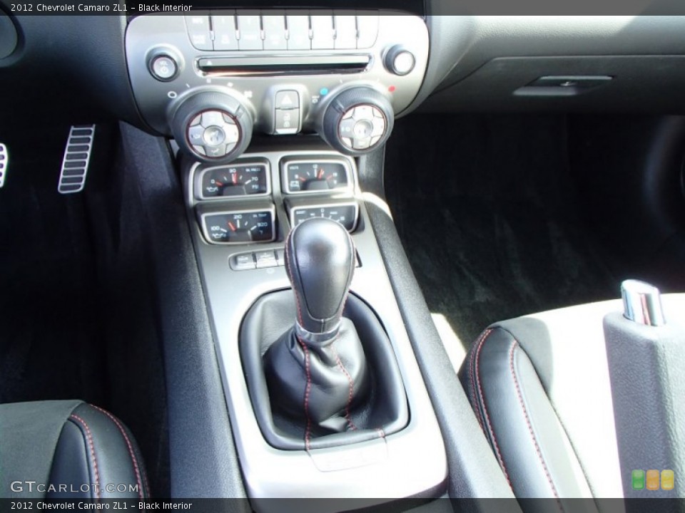 Black Interior Transmission for the 2012 Chevrolet Camaro ZL1 #84652181