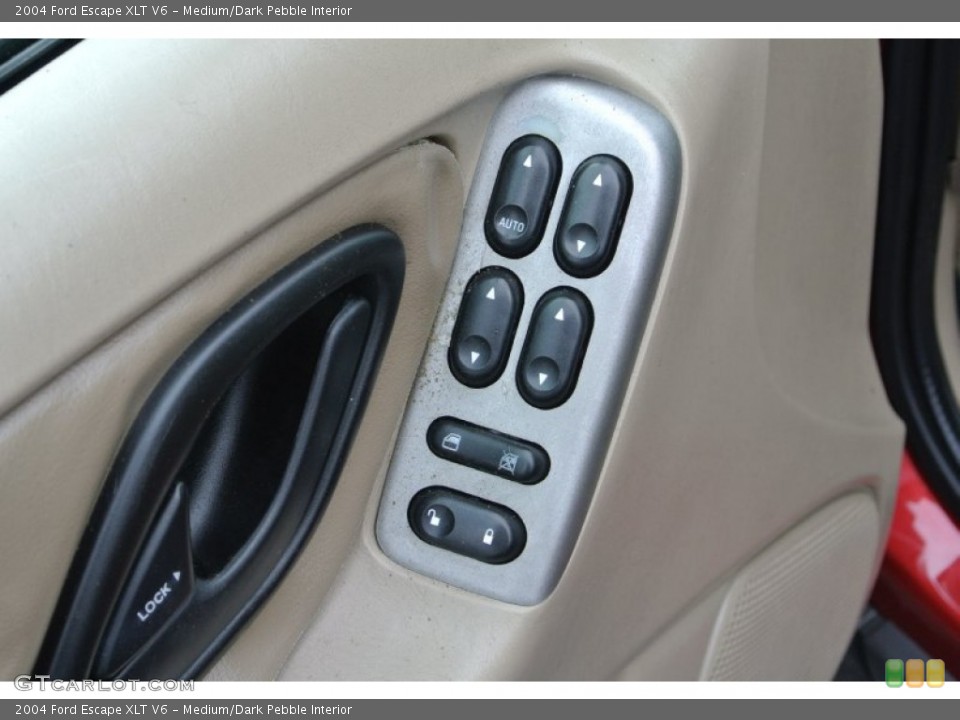 Medium/Dark Pebble Interior Controls for the 2004 Ford Escape XLT V6 #84661625