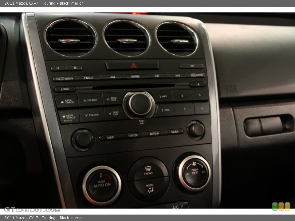 Black Interior Controls for the 2011 Mazda CX-7 i Touring #84663133