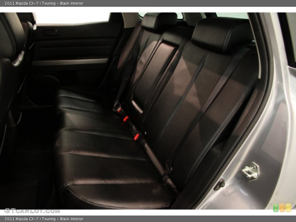 Black Interior Rear Seat for the 2011 Mazda CX-7 i Touring #84663203