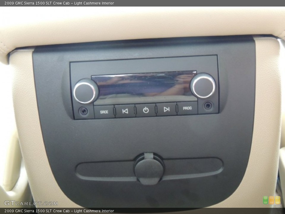 Light Cashmere Interior Controls for the 2009 GMC Sierra 1500 SLT Crew Cab #84664889