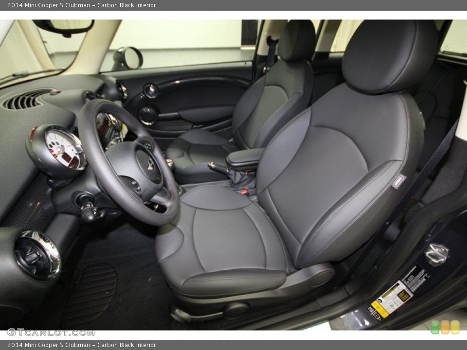 Carbon Black Interior Front Seat for the 2014 Mini Cooper S Clubman #84668600