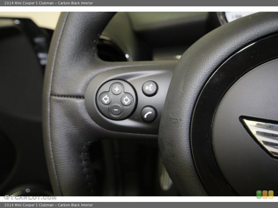 Carbon Black Interior Controls for the 2014 Mini Cooper S Clubman #84668636