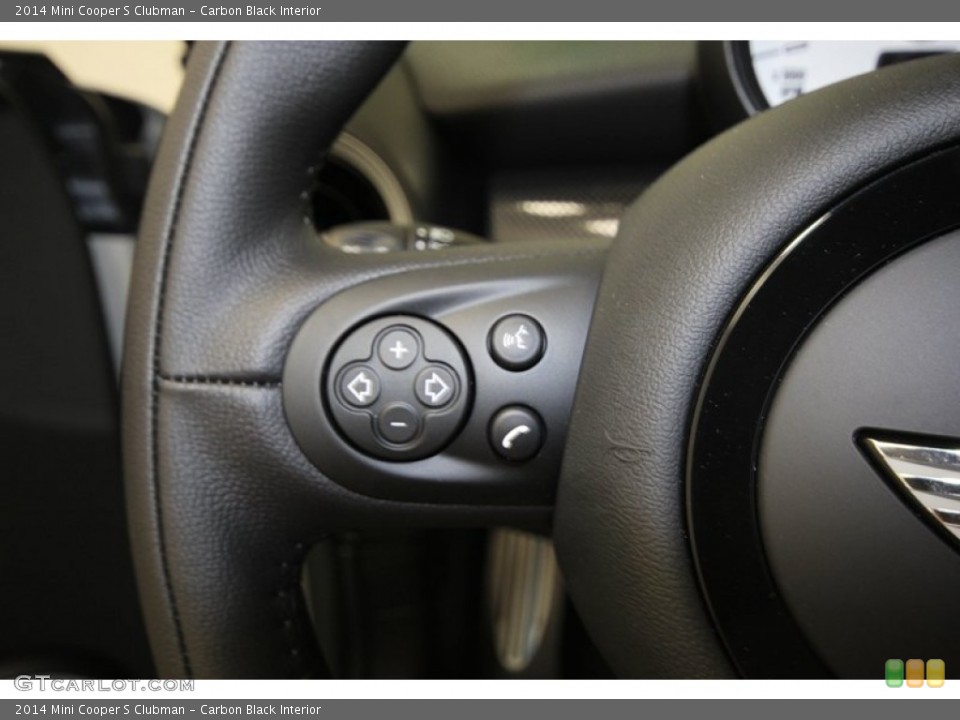 Carbon Black Interior Controls for the 2014 Mini Cooper S Clubman #84668720