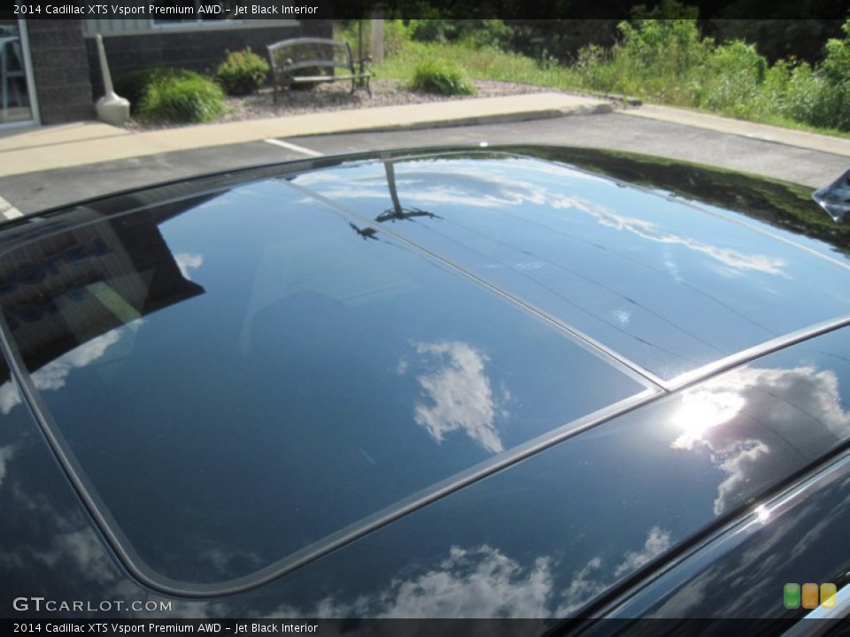 Jet Black Interior Sunroof for the 2014 Cadillac XTS Vsport Premium AWD #84674726