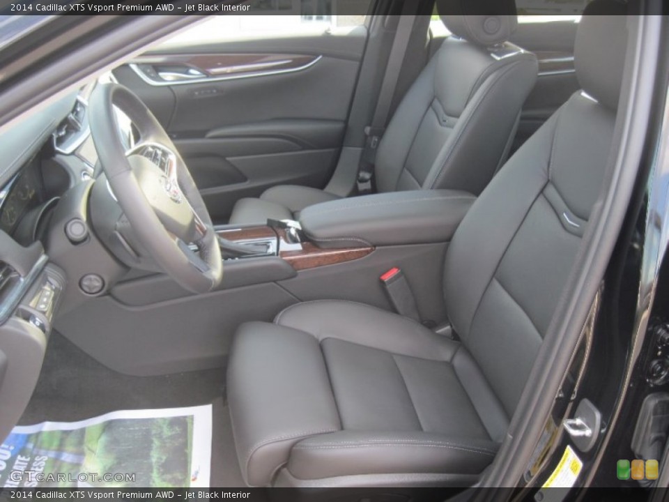 Jet Black Interior Front Seat for the 2014 Cadillac XTS Vsport Premium AWD #84674750