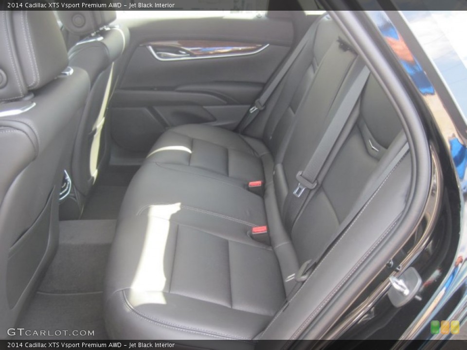 Jet Black Interior Rear Seat for the 2014 Cadillac XTS Vsport Premium AWD #84674774