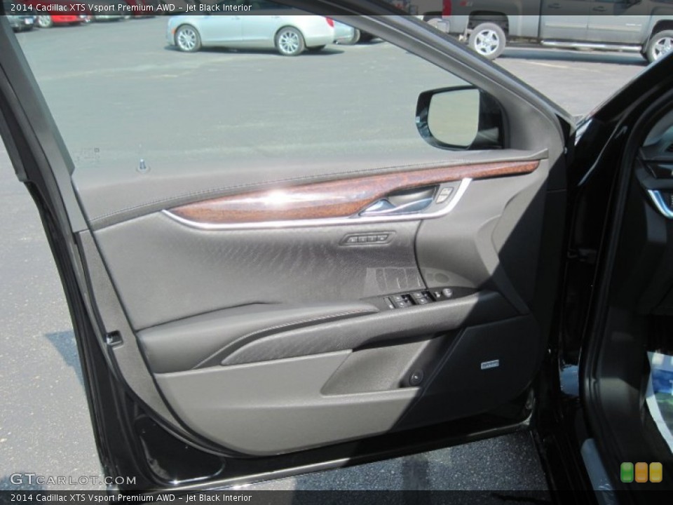 Jet Black Interior Door Panel for the 2014 Cadillac XTS Vsport Premium AWD #84674822