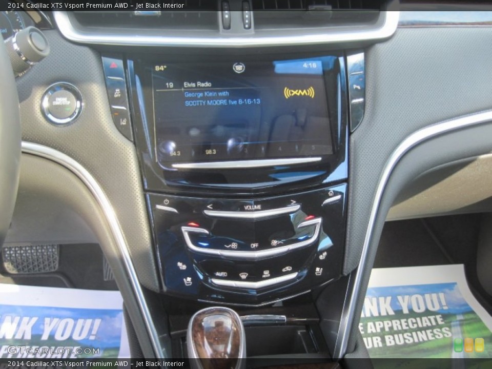 Jet Black Interior Controls for the 2014 Cadillac XTS Vsport Premium AWD #84674848