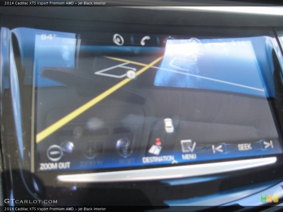Jet Black Interior Navigation for the 2014 Cadillac XTS Vsport Premium AWD #84674921