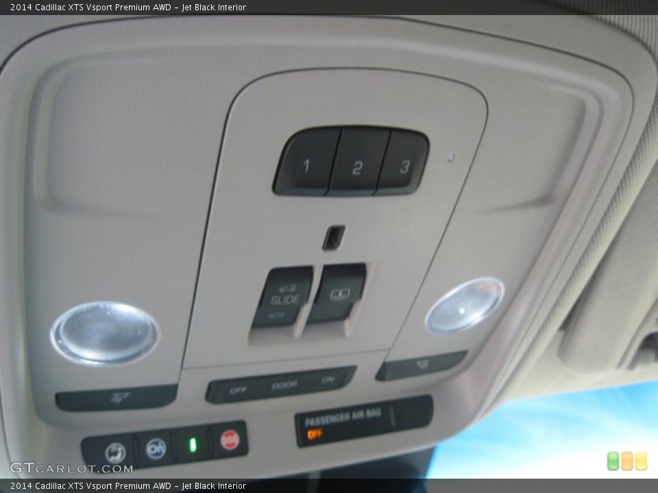 Jet Black Interior Controls for the 2014 Cadillac XTS Vsport Premium AWD #84674939