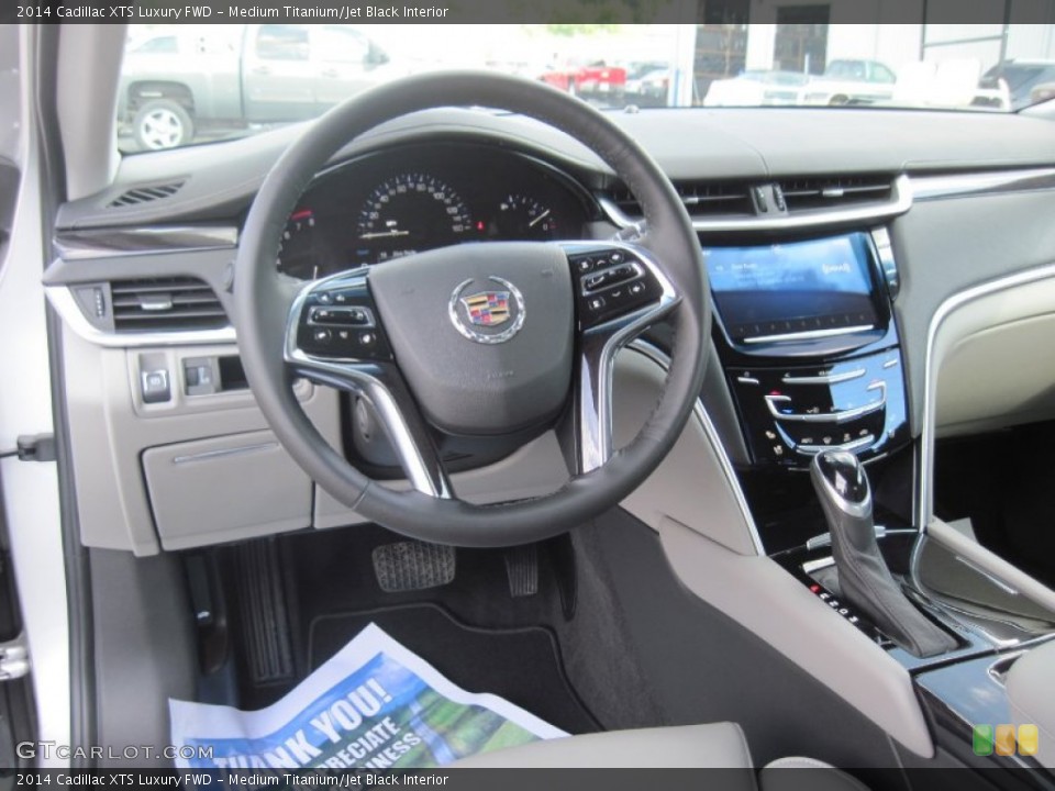 Medium Titanium/Jet Black Interior Dashboard for the 2014 Cadillac XTS Luxury FWD #84675185