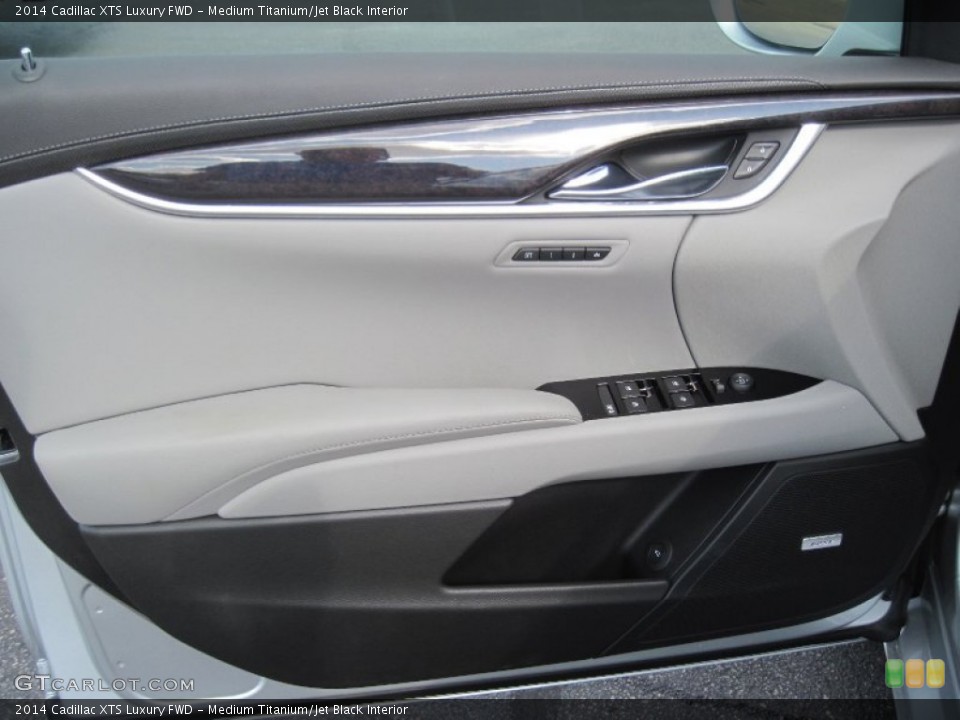 Medium Titanium/Jet Black Interior Door Panel for the 2014 Cadillac XTS Luxury FWD #84675205
