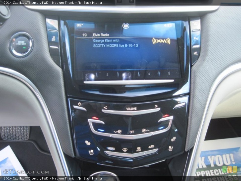 Medium Titanium/Jet Black Interior Controls for the 2014 Cadillac XTS Luxury FWD #84675257
