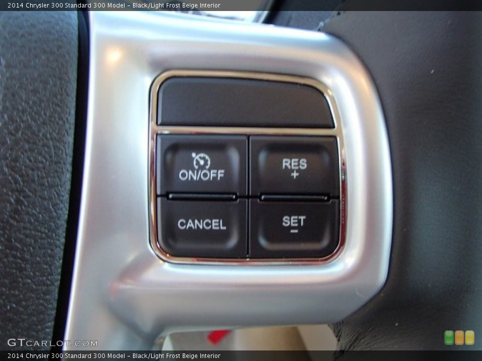 Black/Light Frost Beige Interior Controls for the 2014 Chrysler 300  #84675632