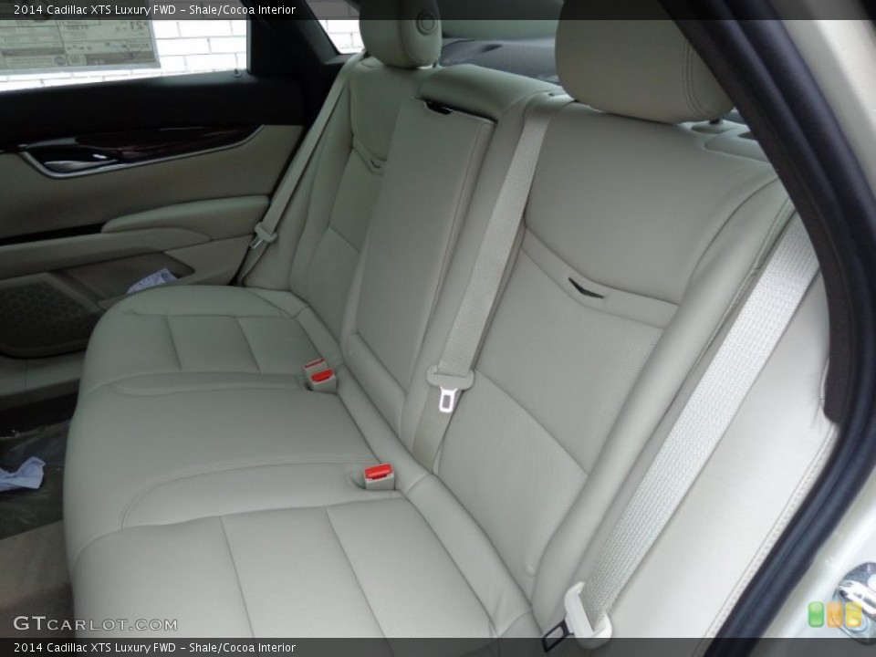 Shale/Cocoa Interior Rear Seat for the 2014 Cadillac XTS Luxury FWD #84675758