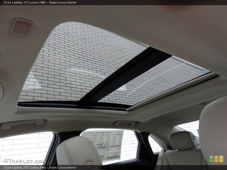 Shale/Cocoa Interior Sunroof for the 2014 Cadillac XTS Luxury FWD #84675860