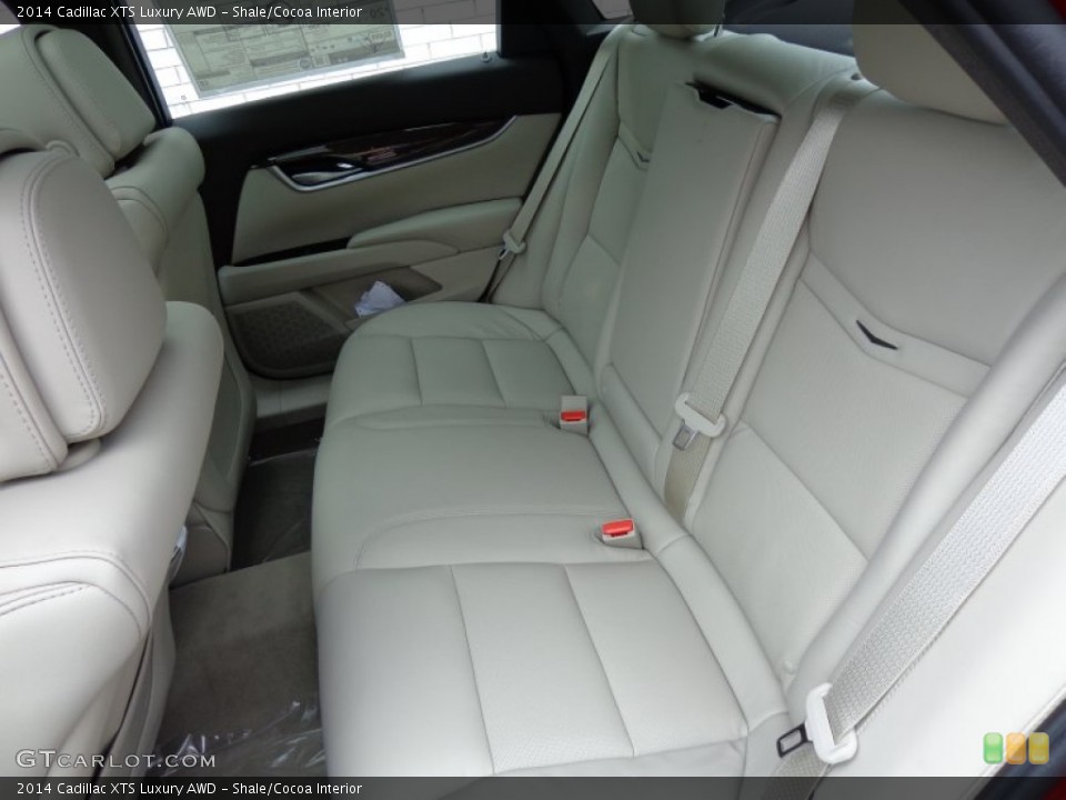 Shale/Cocoa Interior Rear Seat for the 2014 Cadillac XTS Luxury AWD #84676250