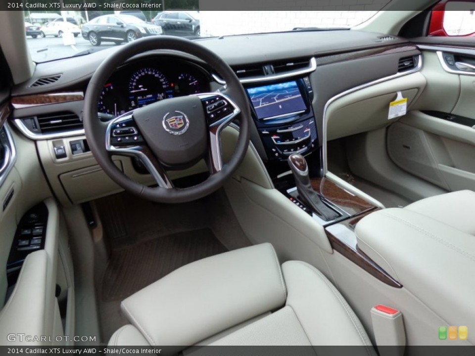 Shale/Cocoa Interior Prime Interior for the 2014 Cadillac XTS Luxury AWD #84676300