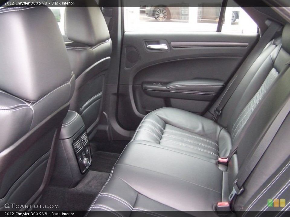 Black Interior Rear Seat for the 2012 Chrysler 300 S V8 #84676442
