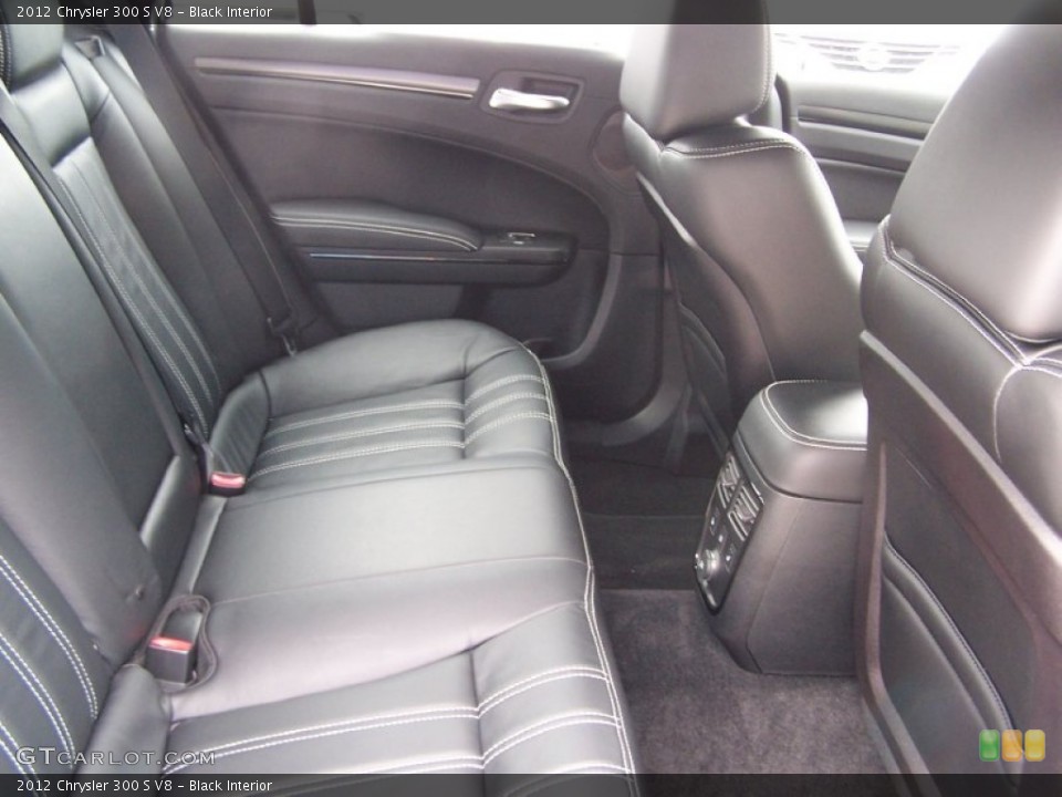 Black Interior Rear Seat for the 2012 Chrysler 300 S V8 #84676490