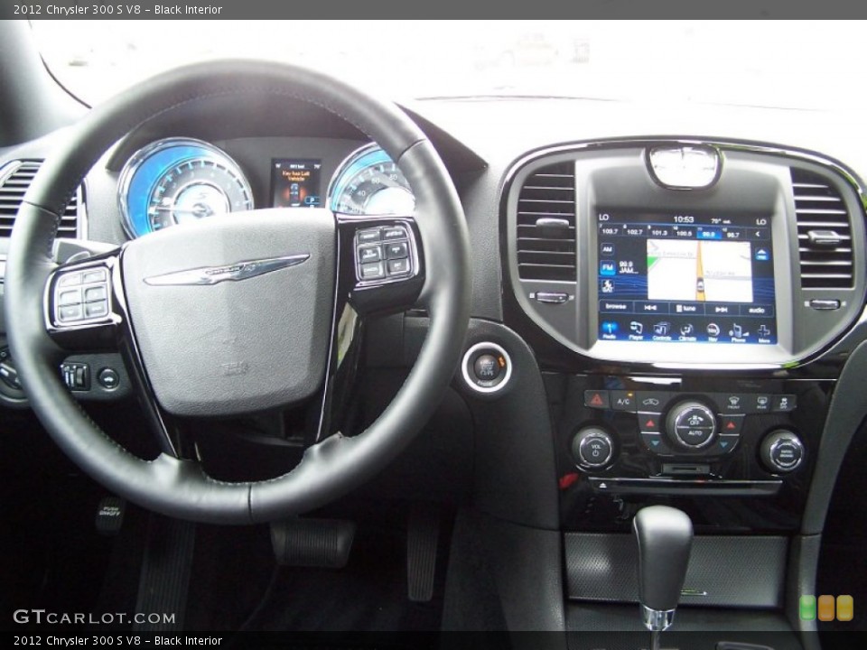 Black Interior Dashboard for the 2012 Chrysler 300 S V8 #84676517