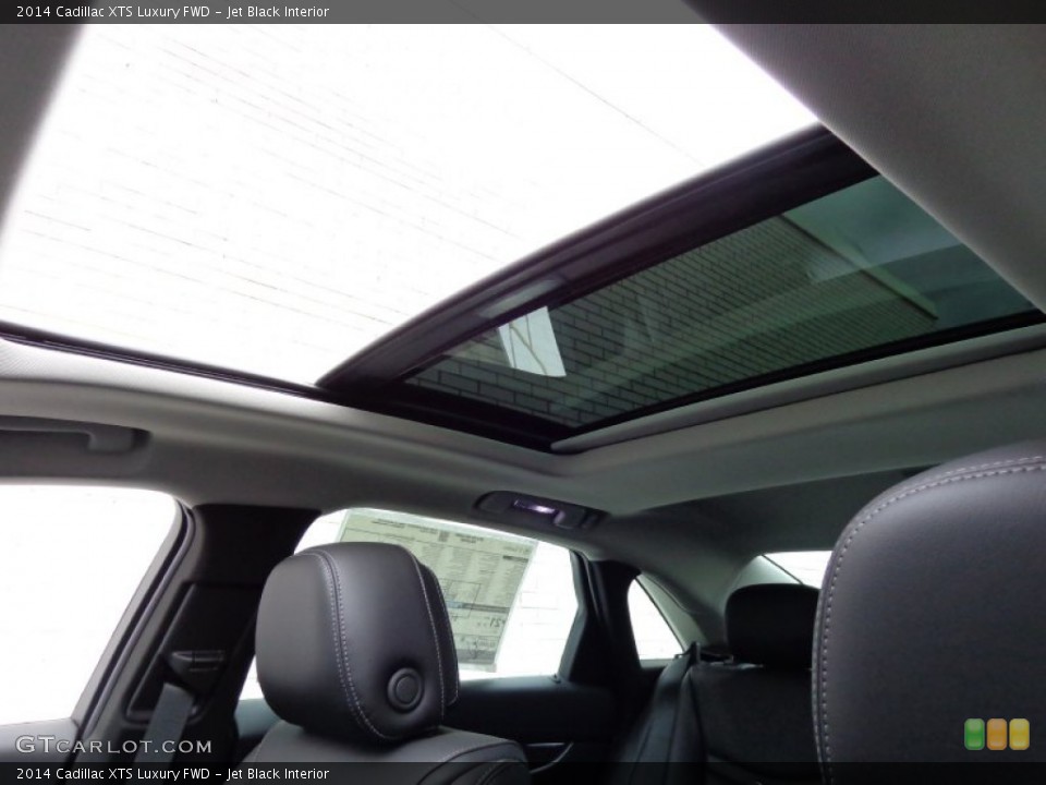 Jet Black Interior Sunroof for the 2014 Cadillac XTS Luxury FWD #84676838