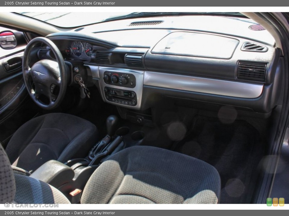 Dark Slate Gray Interior Dashboard for the 2005 Chrysler Sebring Touring Sedan #84679676