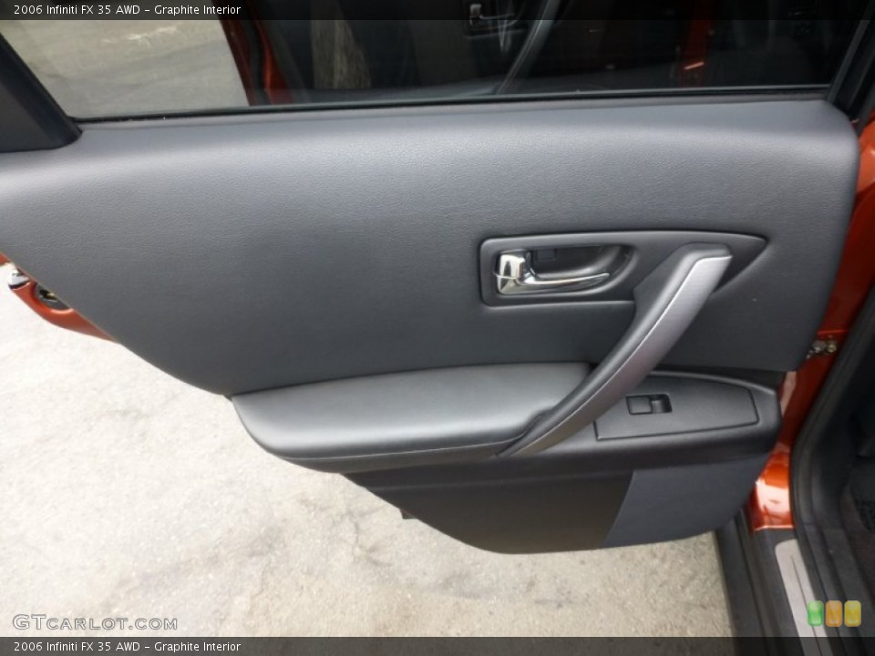 Graphite Interior Door Panel for the 2006 Infiniti FX 35 AWD #84688010