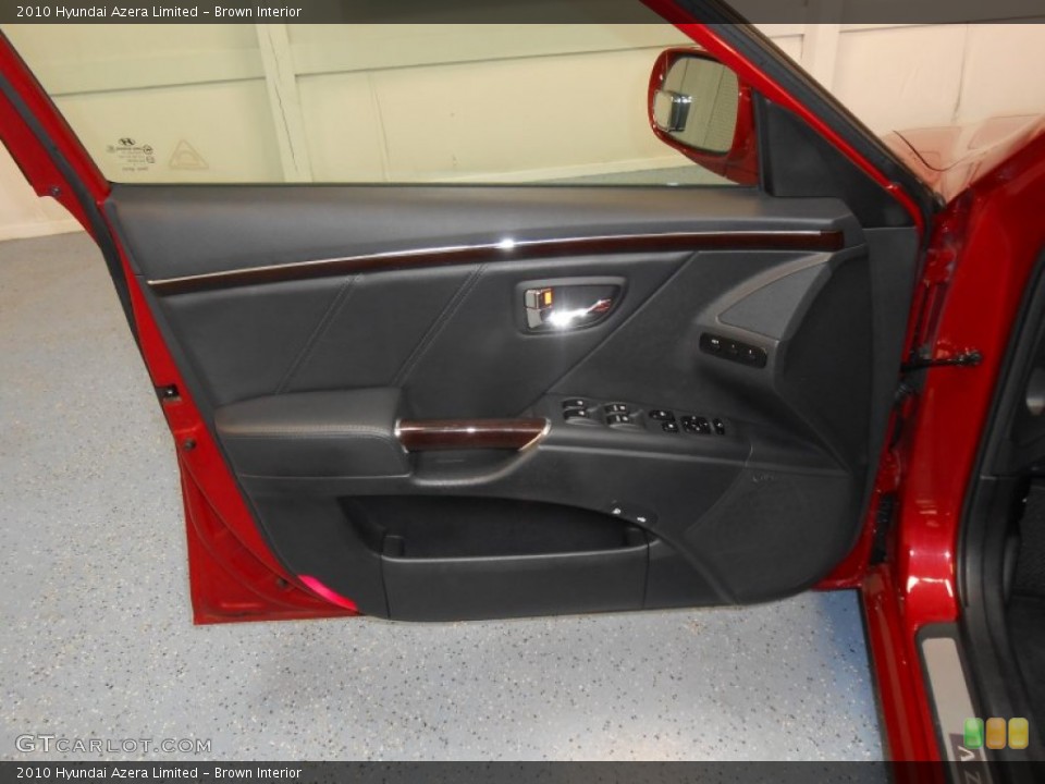 Brown Interior Door Panel for the 2010 Hyundai Azera Limited #84691004