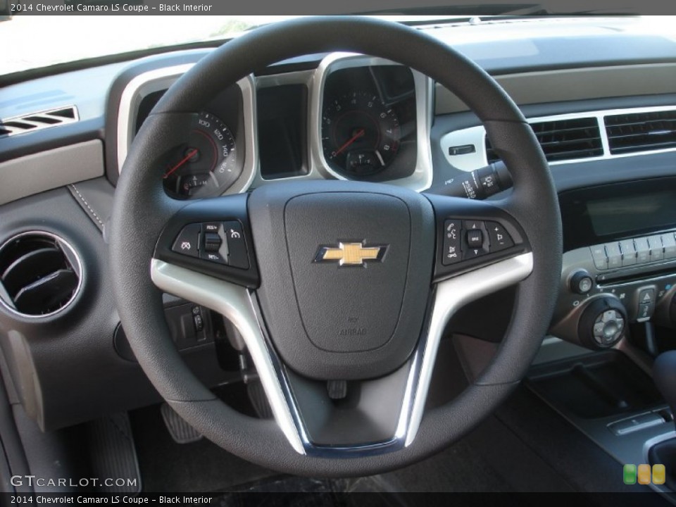 Black Interior Steering Wheel for the 2014 Chevrolet Camaro LS Coupe #84692729