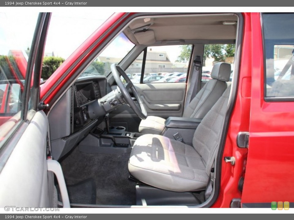 Gray 1994 Jeep Cherokee Interiors