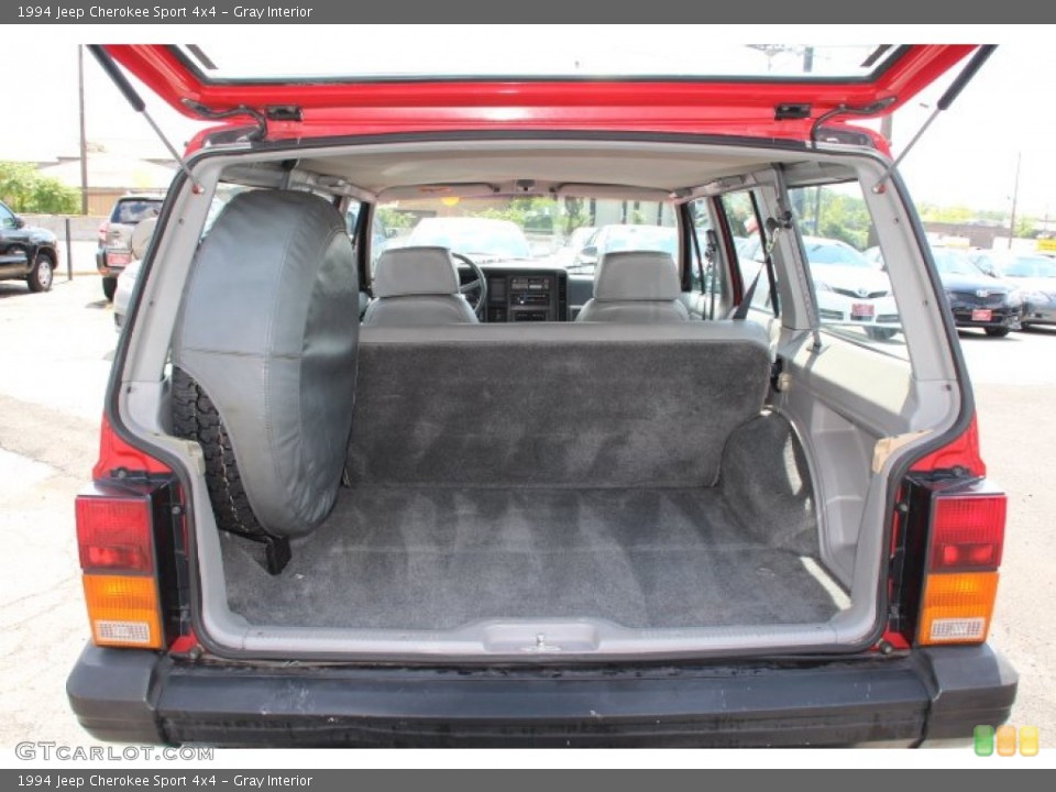Gray Interior Trunk For The 1994 Jeep Cherokee Sport 4x4
