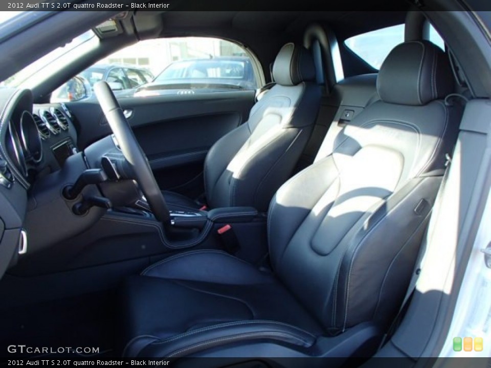 Black Interior Front Seat for the 2012 Audi TT S 2.0T quattro Roadster #84697454