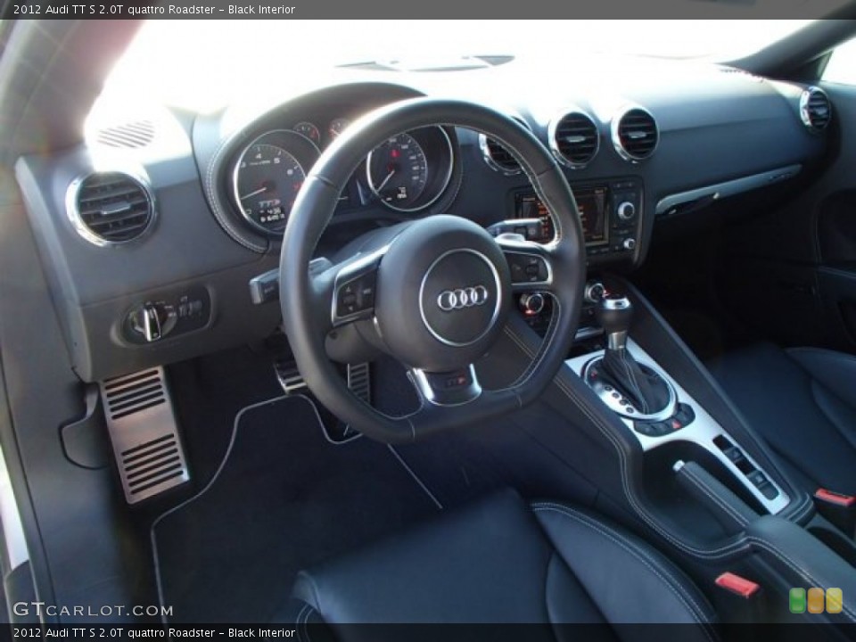Black Interior Dashboard for the 2012 Audi TT S 2.0T quattro Roadster #84697475