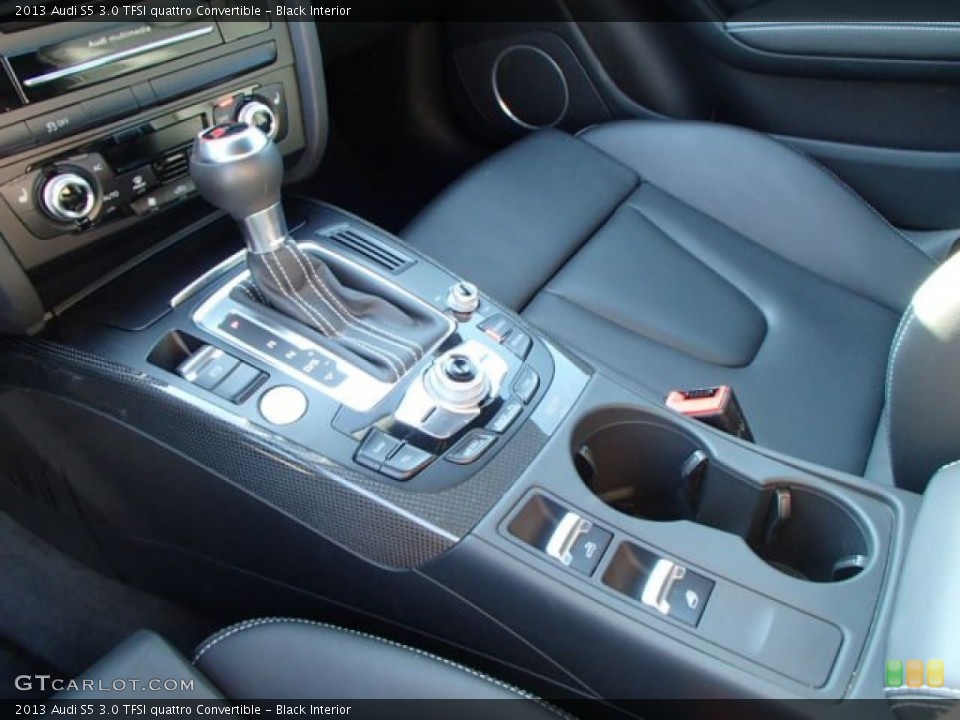 Black Interior Transmission for the 2013 Audi S5 3.0 TFSI quattro Convertible #84698078