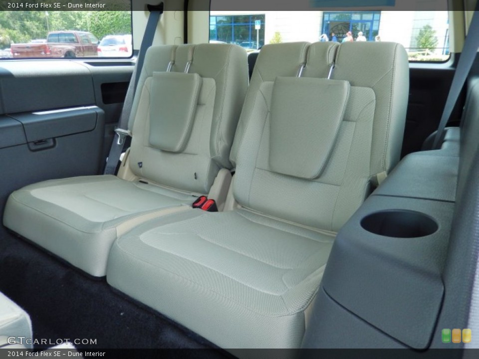 Dune Interior Rear Seat for the 2014 Ford Flex SE #84698373