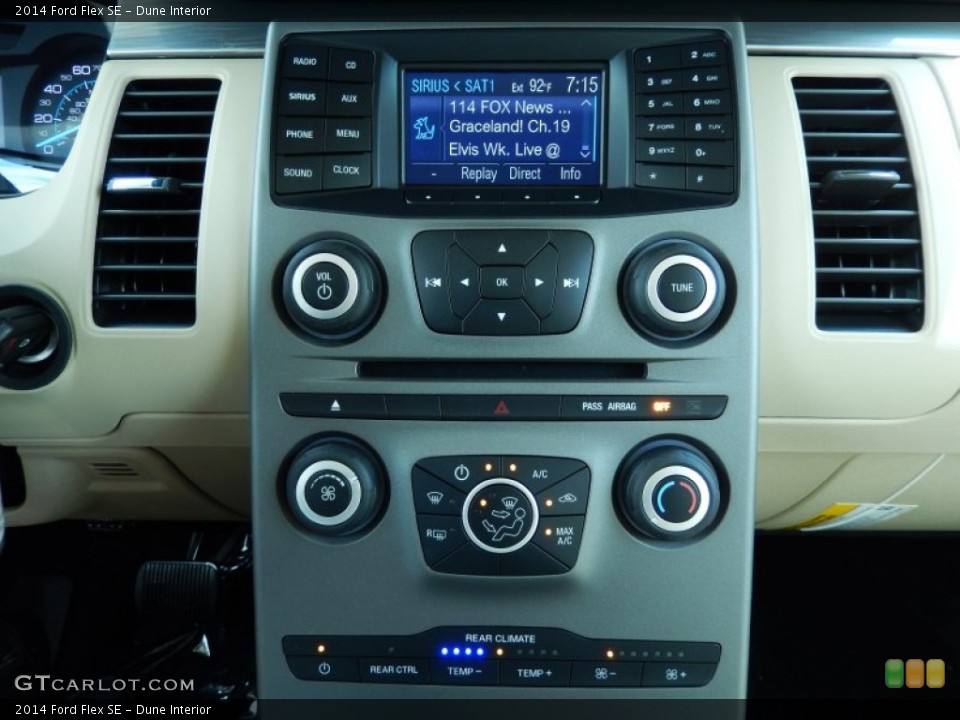 Dune Interior Controls for the 2014 Ford Flex SE #84698450