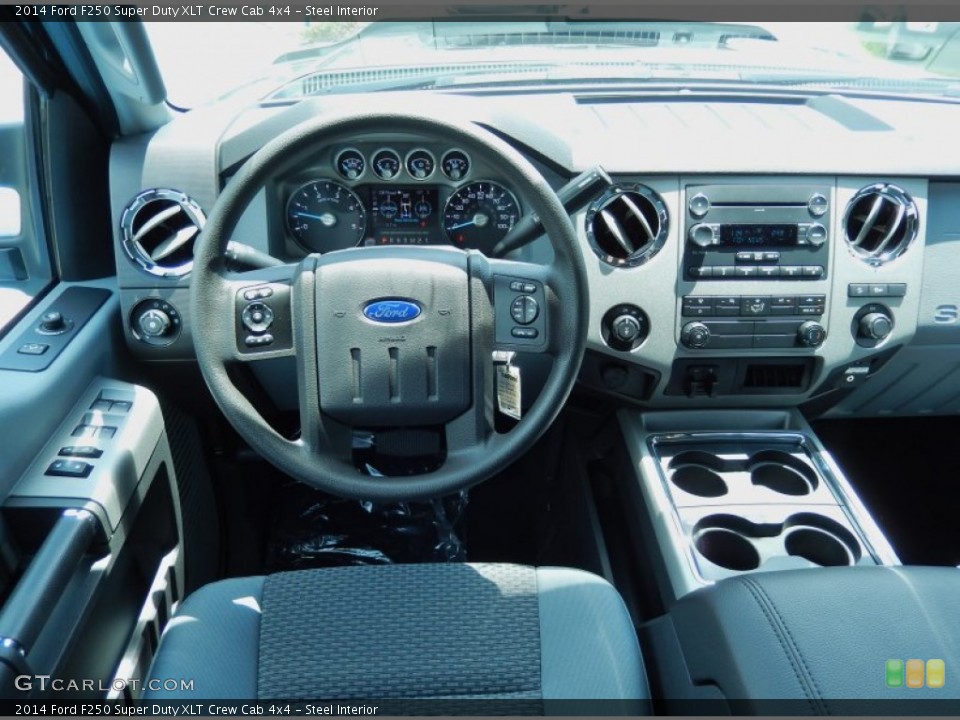 Steel Interior Dashboard for the 2014 Ford F250 Super Duty XLT Crew Cab 4x4 #84699029