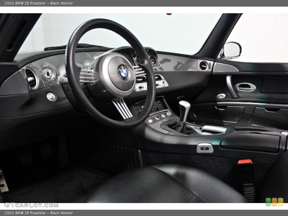 Black Interior Dashboard for the 2001 BMW Z8 Roadster #84699536