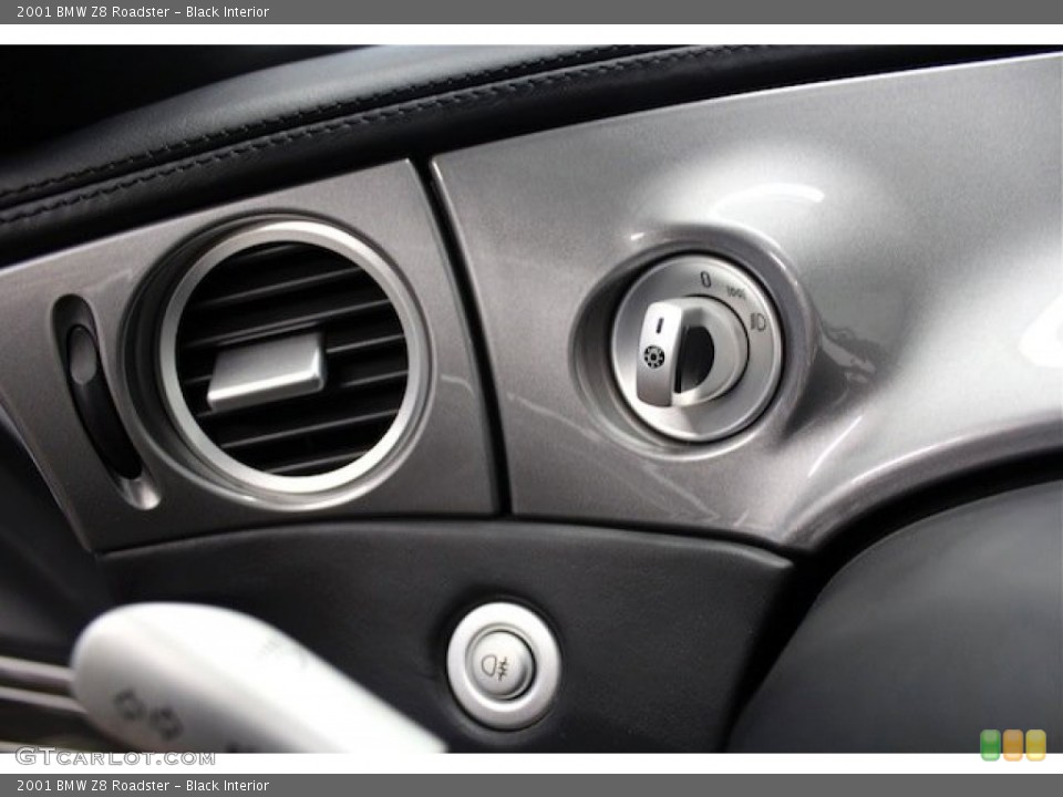 Black Interior Controls for the 2001 BMW Z8 Roadster #84699650