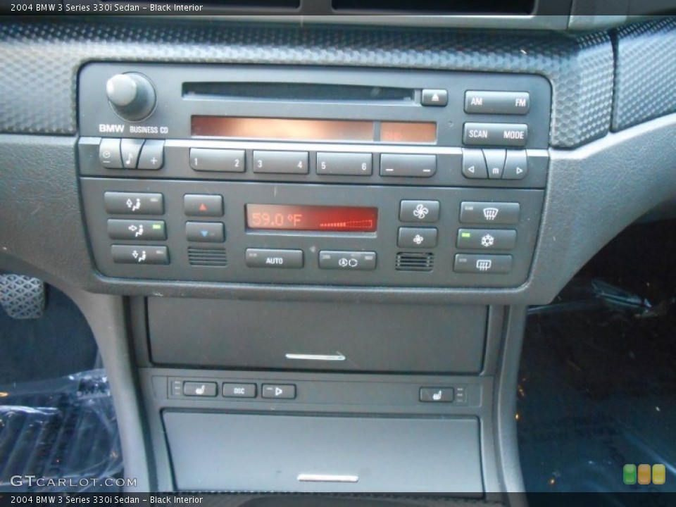 Black Interior Controls for the 2004 BMW 3 Series 330i Sedan #84699920