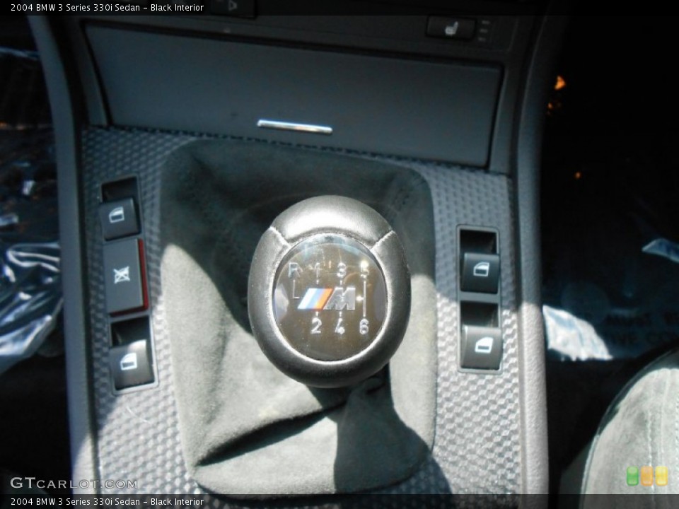 Black Interior Transmission for the 2004 BMW 3 Series 330i Sedan #84699938